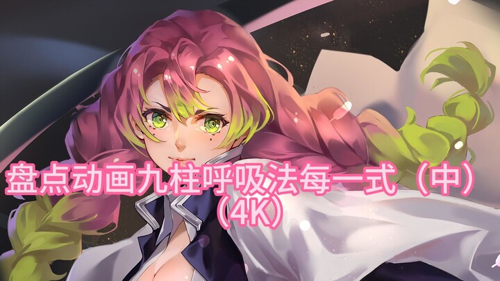 【ซีรีส์ทุกอย่างล้วนจัดอันดับได้】(4K) จัดอันดับท่าลมหายใจทั้งเก้าของอนิเมะ แต่ละท่า (ตอนกลาง)