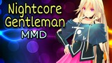 Nightcore - Gentleman PSY | MMD mqdl iAX | Music 3D Animation