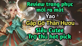 [ VGVD ] Review trang phục mới Yao Gặp Gỡ Thần Hươu cực cute - Trợ thủ hot pick mọi mùa giải