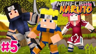 Minecraft นารูโตะ Naruto C #5 ออกทำภารกิจและฝึกควบคุมจักระ