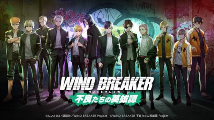 Wind Breaker| Official Dub⌬ Season : 01⌬ Episode : 01-01📣 Language - Tamil