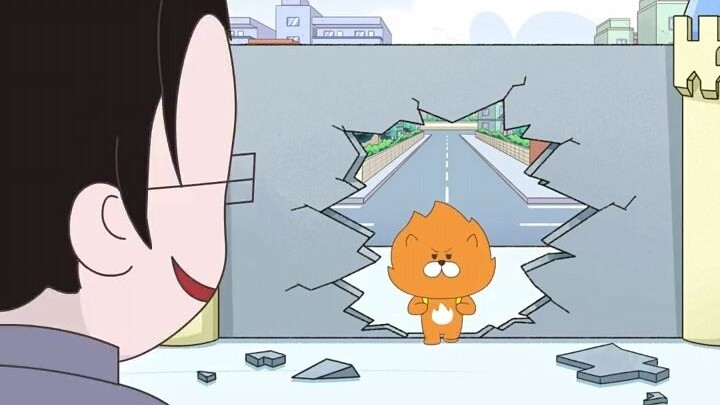I just wanted to go to school on time, but in the end, it turned into an alien attack because of "to