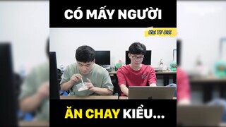 Có mấy người ăn chay kiểu…