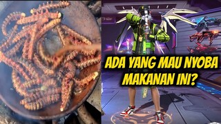 TES KRIUK SAMBAL ULAT DI GORENG!!!
