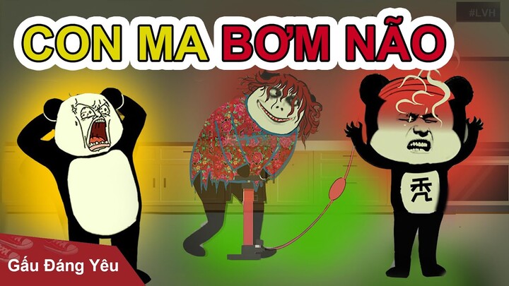 Gấu Đáng Yêu: CON MA BƠM NÃO | Phim hoạt hình gấu đáng yêu ghê rợn