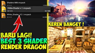 WOW! TOP 3 SHADER MCPE 1.19 ( RENDER DRAGON ) - Shader for mcpe - mcpe shader 1.19 #shaders