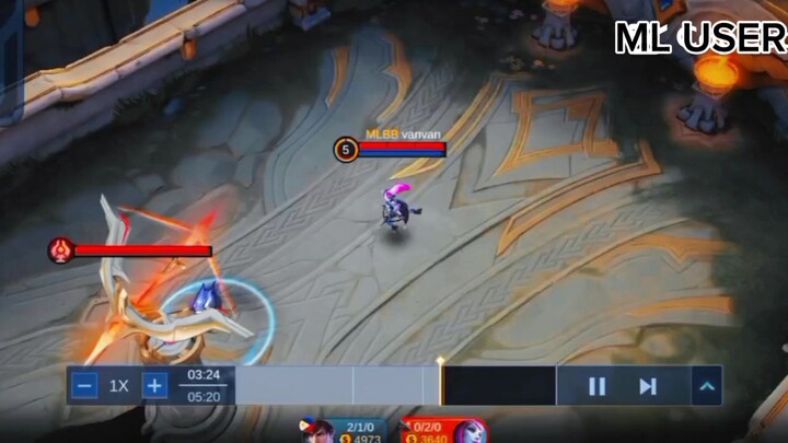 1vs1 gusion to selena
