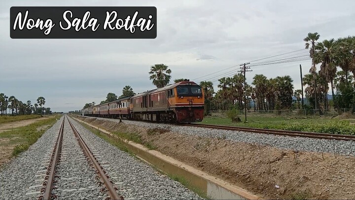 เส้นทางรถไฟสายตาลโตนด กับรางรถไฟสายใต้ในจังหวัดเพชรบุรีชมรถไฟและหมู่ต้นตาลขึ้นของเพชรบุรี