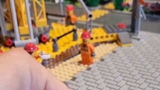 [Lego City floor tiles, it turns out to be so simple! 】