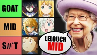 Queen Died, So I'm Ranking Royal Anime