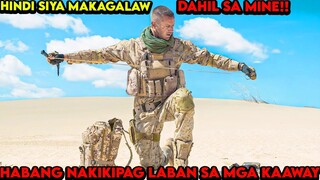 ANG SNIPER NA SUNDALO AY NAKA APAK NG MINE AT HINDI MAKAGALAW NG 2 ARAW HABANG BINABARIL ANG KAAWAY