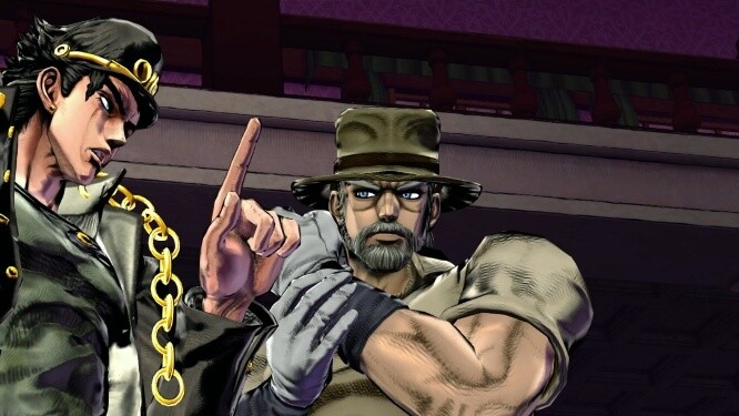 When Jotaro meets successive generations of JOJO!
