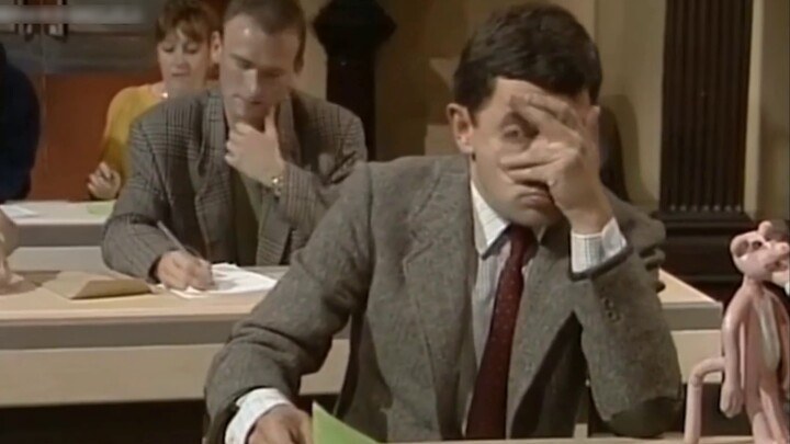 When a billionaire meets a low-income European emperor... (Mr. Bean's famous scene)