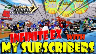 🔴INFINITE EX | WORLD ONE | ASTD | ROBLOX - LIVE