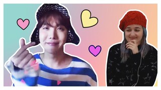 REAGINDO À 'VÍDEO DO J-HOPE PARA ASSISTIR QUANDO ESTIVER TRISTE' #SEMANABTS