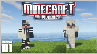 PETUALANGAN BARU - minecraft survival indonesia (EP01) #minecraftsurvival