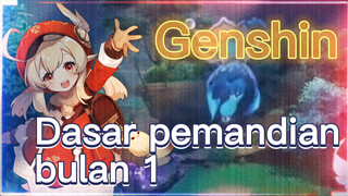 Dasar pemandian bulan 1