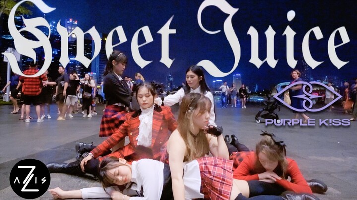 [Z-Axis Dance] Are your knees okay? Purple Kiss' first six-member comeback, featuring a cover of "Sa