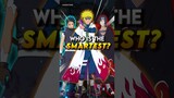 Who Is The Smartest Shinobi In Naruto? #shorts #naruto #obitouchiha