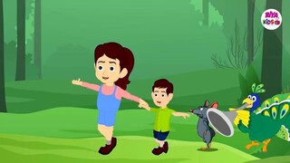 Chun Karti Aayi Chidiya - चुन चुन करती आयी चिड़िया _ Hindi Rhymes For Kids _  Kid