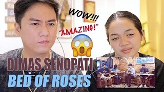 Dimas Senopati - [Bon Jovi] Bed Of Roses ( Acoustic Cover ) | SINGERS REACTION