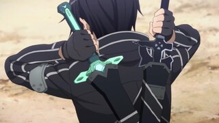 Saat kedua pisau dibuka, semuanya naik turun! Semua berdiri untuk memberi hormat kepada kirito, pend