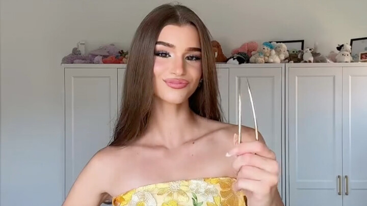 Kỹ thuật búi tóc độc quyền của tôi 💇🏻‍♀️