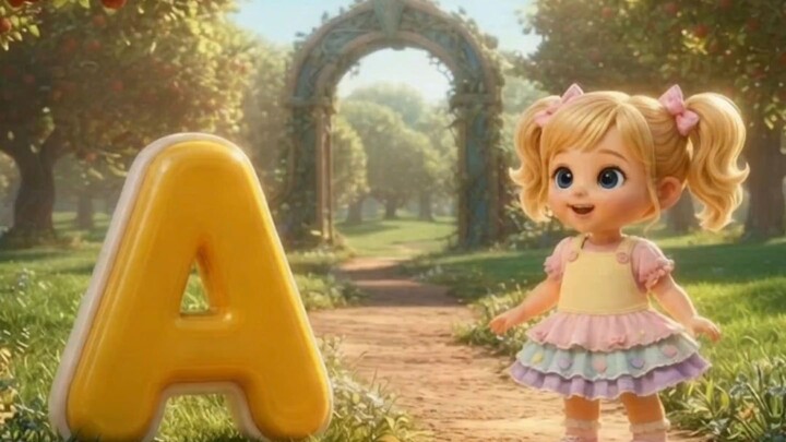 A is for apple, apple, apple.2