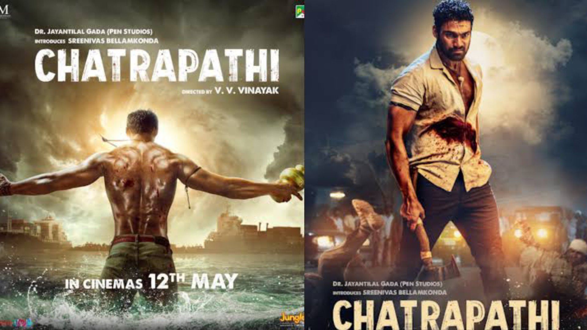 chatrapathi movie posters