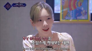 [ENG SUB] Grandmaster MC Taeyeon's surprise visit during Queendom 2 contestants' recording 💜