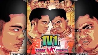 Von vs Jonah 1v1 Basketball match Nagkatapat na (great comeback!)