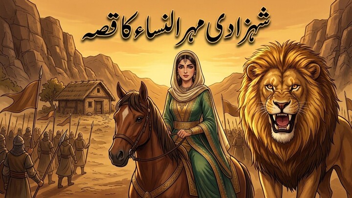 Shehzadi Mehrunnisa Ka Qissa | Khoonkhar Sher Bana Uska Muhafiz | Urdu hindi storiesKahani aur kitab