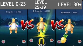 Under vs Over level 30. Which trainer level has high CP in the wild caught? [Rewind 2021]