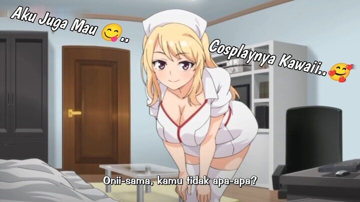 Ketika Lu Lagi Sakit dan di Rawat Sama Ade Lu.. Jedag Jedug Anime ✨