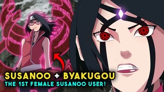 SARADA UCHIHA SOBRANG DUGA NA! || 1st FEMALE SUSANOO user! Grabe mga Power Up at mga Abilities nito!