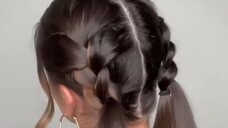 Braid pigtails tutorial #hairstyles #hairtutorial #hair