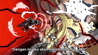 LUFFY GEAR 6 VS LOKI DEWA NIKA!