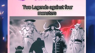 2 legends against 4 monster