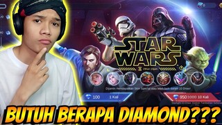 Butuh Berapa Diamond Untuk Mendapatkan 1 Skin Starwars Di Event Mlbb x Starwars 3nd