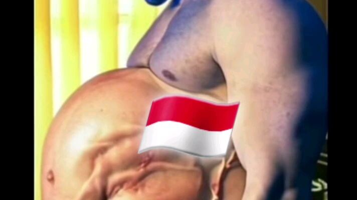 video man drink water 1,056 liter inflation belly approximately 756,096 time faster
