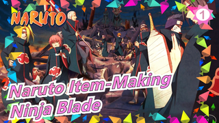 [Naruto Item-Making] Make a Ninja Blade With 4 Paper And Two Hands!_1