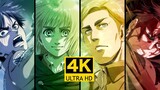 [Anime][Attack on Titan] Mengobarkan Semangat Umat Manusia! 4K