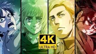 [Anime][Attack on Titan]Đốt cháy lại! 4K