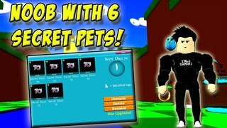 HOW TO GET A FULL TEAM OF SECRET PETS IN TAPPING SIMULATOR