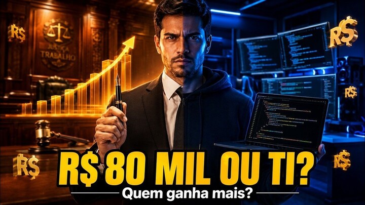 CONCURSO OU TI Os Maiores Salários do Brasil Revelados (De R$ 12K a R$ 200K+)