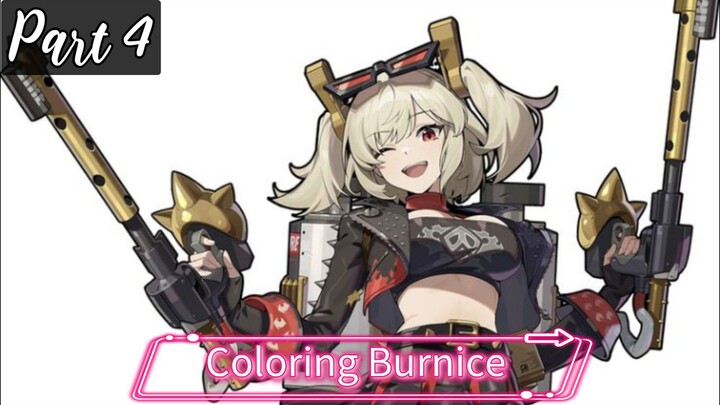 Coloring Burnice From Zenless Zone Zero (Part 4)