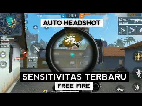 AUTO HEADSHOT SEMUA SENJATA FREE FIRE || SENSITIVITAS TERBARU |