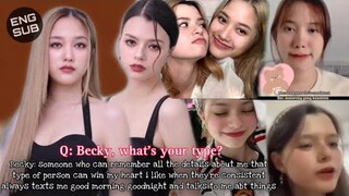 [FreenBecky] FINALLY! BECKY GIVES THE HINT AFTER SHE ANSWERED THE QUESTION “What’s your ideal type?”