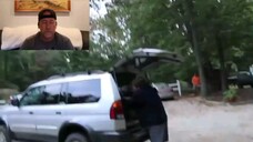 Psycho Tree Crushes Car Uncle Larry's Reaction