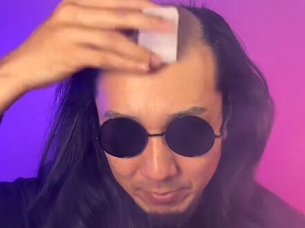 Atomic Samurai Shaves His Head and Transforms